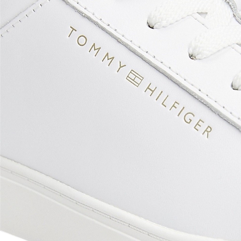 TOMMY HILFIGER</br>Γυναικεία Sneakers Λευκό Δέρμα FW0FW08320-YBS Tommy Hilfiger TOMMY HILFIGER</br>Γυναικεία Sneakers Λευκό Δέρμα FW0FW08320-YBS Tommy Hilfiger