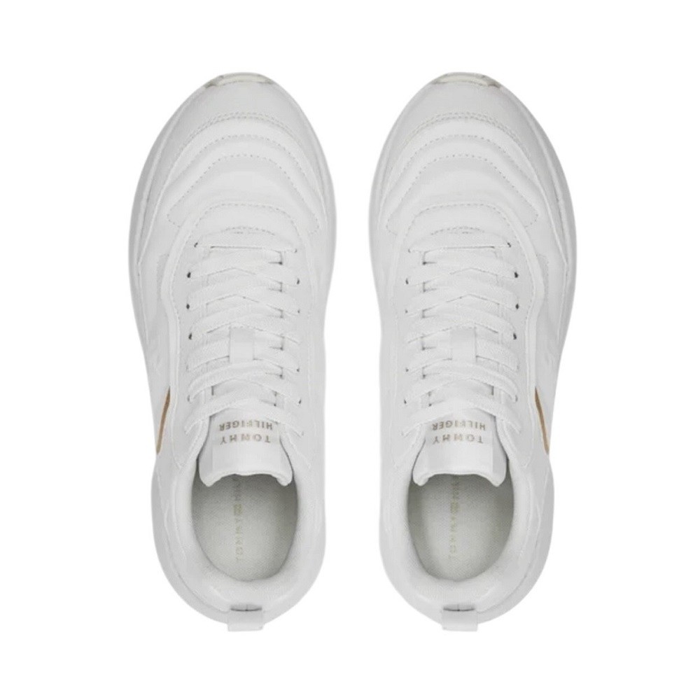 TOMMY HILFIGER</br>Γυναικεία Sneakers Λευκό Δέρμα FW0FW08346-YBS Tommy Hilfiger TOMMY HILFIGER</br>Γυναικεία Sneakers Λευκό Δέρμα FW0FW08346-YBS Tommy Hilfiger