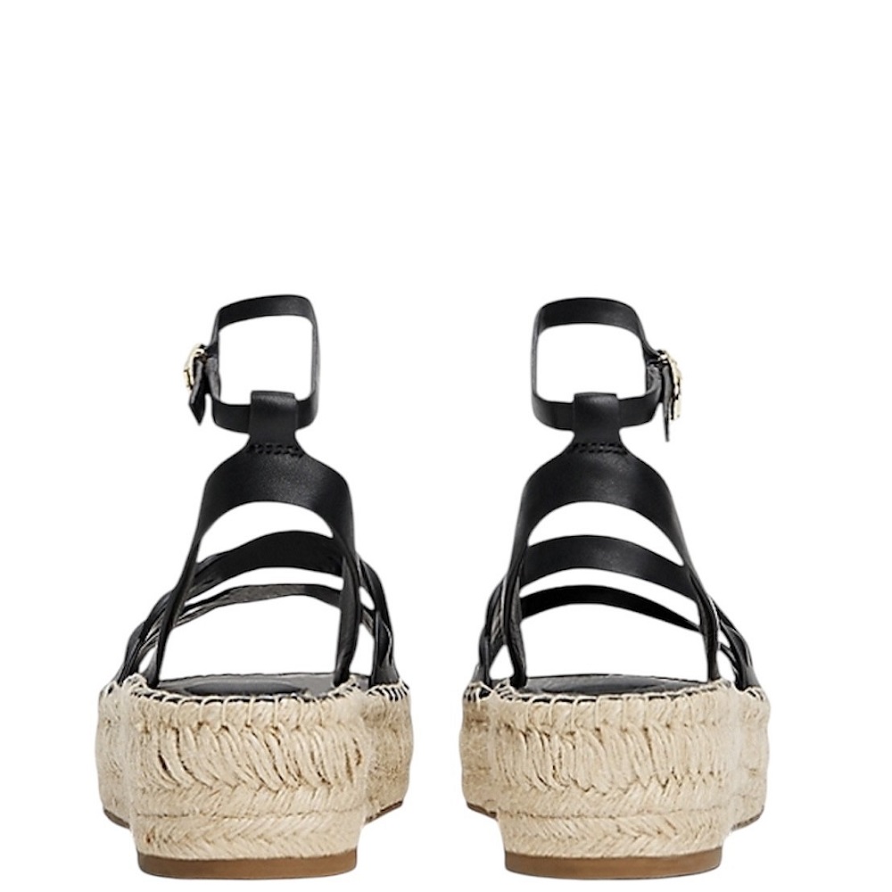 TOMMY HILFIGER</br>Γυναικείες Εσπαντρίγιες Μαύρο Δέρμα FW0FW08496-BDS Tommy Hilfiger TOMMY HILFIGER</br>Γυναικείες Εσπαντρίγιες Μαύρο Δέρμα FW0FW08496-BDS Tommy Hilfiger