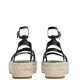 TOMMY HILFIGER</br>Γυναικείες Εσπαντρίγιες Μαύρο Δέρμα FW0FW08496-BDS Tommy Hilfiger TOMMY HILFIGER</br>Γυναικείες Εσπαντρίγιες Μαύρο Δέρμα FW0FW08496-BDS Tommy Hilfiger