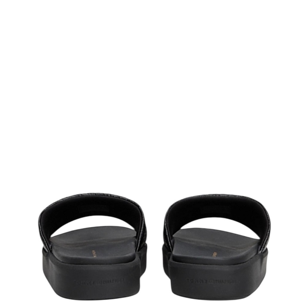 TOMMY HILFIGER</br>Γυναικείες Σαγιονάρες Μαύρο Platform Monogram Poolslide FW0FW08526-BDS Tommy Hilfiger TOMMY HILFIGER</br>Γυναικείες Σαγιονάρες Μαύρο Platform Monogram Poolslide FW0FW08526-BDS Tommy Hilfiger
