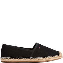 TOMMY HILFIGER</br>Tommy Hilfiger FW0FW08541-BDS Γυναικείες Εσπαντρίγιες Flag Canvas Μαύρο