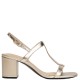 TOMMY HILFIGER</br>Γυναικεία Πέδιλα Χρυσό Δέρμα FW0FW08590-0HS Tommy Hilfiger TOMMY HILFIGER</br>Γυναικεία Πέδιλα Χρυσό Δέρμα FW0FW08590-0HS Tommy Hilfiger