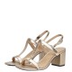 TOMMY HILFIGER</br>Γυναικεία Πέδιλα Χρυσό Δέρμα FW0FW08590-0HS Tommy Hilfiger TOMMY HILFIGER</br>Γυναικεία Πέδιλα Χρυσό Δέρμα FW0FW08590-0HS Tommy Hilfiger