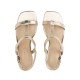 TOMMY HILFIGER</br>Γυναικεία Πέδιλα Χρυσό Δέρμα FW0FW08590-0HS Tommy Hilfiger TOMMY HILFIGER</br>Γυναικεία Πέδιλα Χρυσό Δέρμα FW0FW08590-0HS Tommy Hilfiger