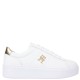 TOMMY HILFIGER</br>Γυναικεία Sneakers Λευκό Δέρμα FW0FW08648-YBS Tommy Hilfiger TOMMY HILFIGER</br>Γυναικεία Sneakers Λευκό Δέρμα FW0FW08648-YBS Tommy Hilfiger