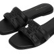 TOMMY HILFIGER</br>Γυναικεία Mules Μαύρο Δέρμα FW0FW08671-BDS Tommy Hilfiger TOMMY HILFIGER</br>Γυναικεία Mules Μαύρο Δέρμα FW0FW08671-BDS Tommy Hilfiger