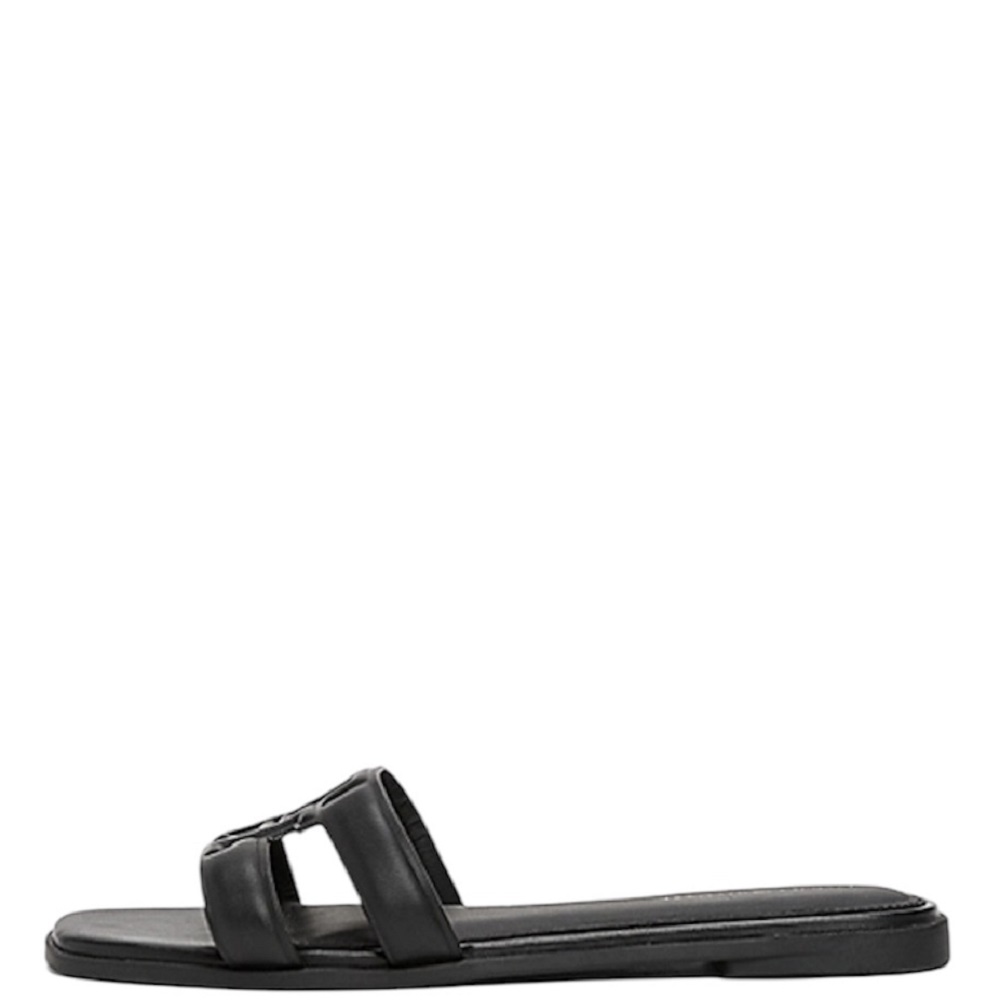 TOMMY HILFIGER</br>Γυναικεία Mules Μαύρο Δέρμα FW0FW08671-BDS Tommy Hilfiger TOMMY HILFIGER</br>Γυναικεία Mules Μαύρο Δέρμα FW0FW08671-BDS Tommy Hilfiger