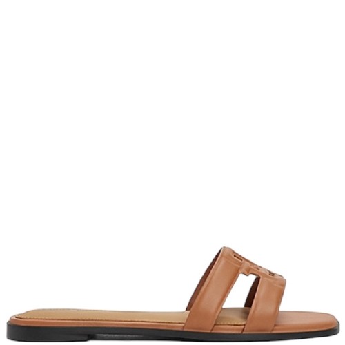 Tommy Hilfiger FW0FW08671-GPA Γυναικεία Mules Ταμπά Δέρμα