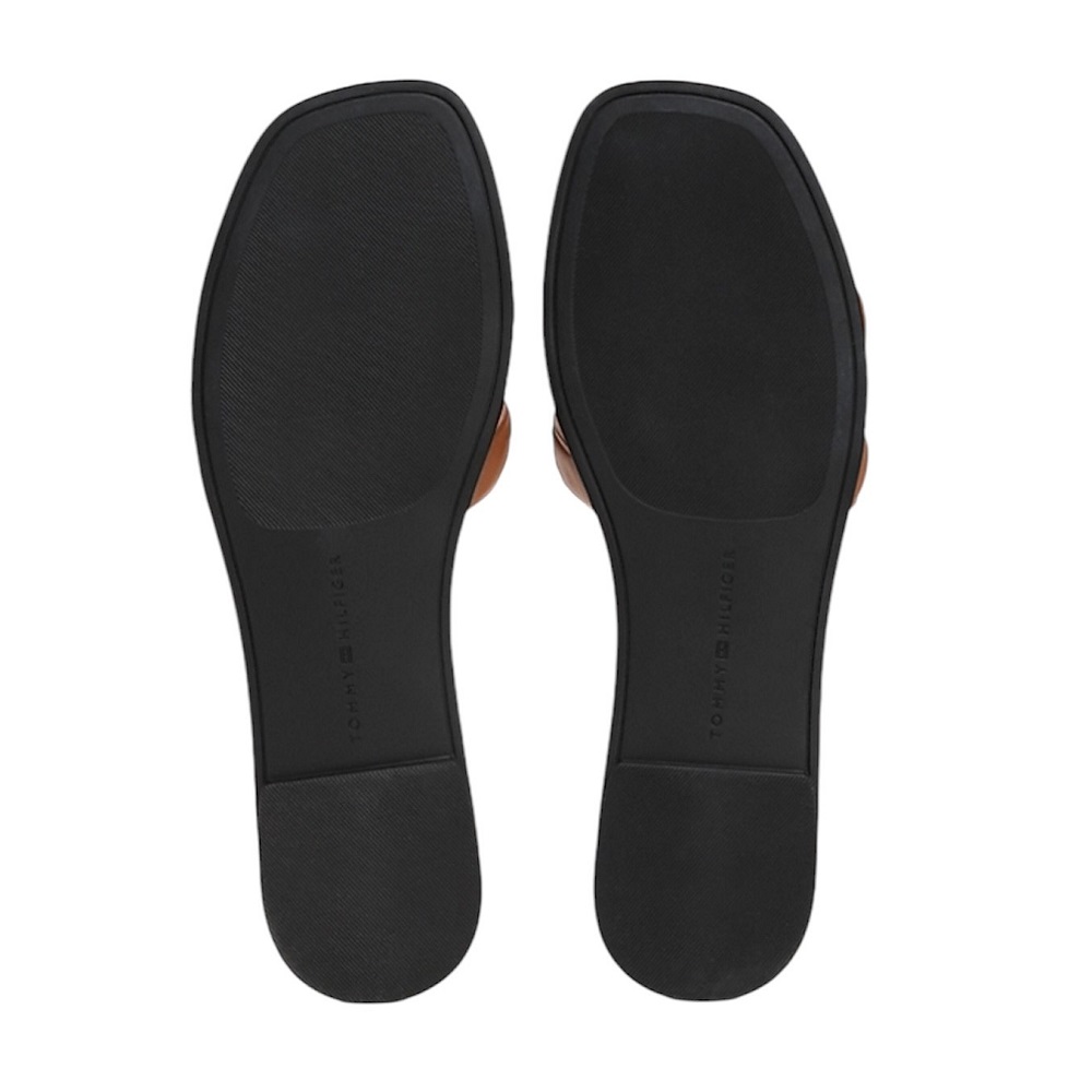TOMMY HILFIGER</br>Γυναικεία Mules Ταμπά Δέρμα FW0FW08671-GPA Tommy Hilfiger TOMMY HILFIGER</br>Γυναικεία Mules Ταμπά Δέρμα FW0FW08671-GPA Tommy Hilfiger