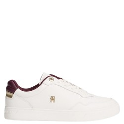 Γυναικεία Sneakers Λευκό Δέρμα Essential Elevated Court FW0FW08680-YBH Tommy Hilfiger
