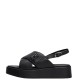TOMMY HILFIGER</br>Γυναικεία Flatform Σανδάλια Μαύρο Δέρμα FW0FW08808-BDS Tommy Hilfiger TOMMY HILFIGER</br>Γυναικεία Flatform Σανδάλια Μαύρο Δέρμα FW0FW08808-BDS Tommy Hilfiger