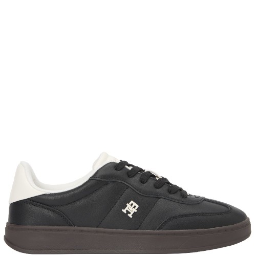 Tommy Hilfiger FW0FW08823-BDS Γυναικεία Sneakers Μαύρο Δέρμα Th Heritage Shiny Tommy Hilfiger FW0FW08823-BDS Γυναικεία Sneakers Μαύρο Δέρμα Th Heritage Shiny