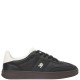 TOMMY HILFIGER</br>Tommy Hilfiger FW0FW08823-BDS Γυναικεία Sneakers Μαύρο Δέρμα Th Heritage Shiny TOMMY HILFIGER</br>Tommy Hilfiger FW0FW08823-BDS Γυναικεία Sneakers Μαύρο Δέρμα Th Heritage Shiny