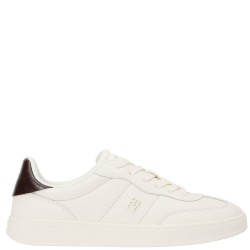 TOMMY HILFIGER</br>Tommy Hilfiger FW0FW08823-YBH Γυναικεία Sneakers Λευκό Δέρμα Th Heritage Shiny