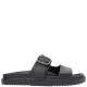 TOMMY HILFIGER</br>Tommy Hilfiger FW0FW08953-BDS Γυναικεία Σανδάλια Th Light Double Strap Sandal Μαύρο