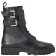 TOMMY HILFIGER</br>Tommy Hilfiger FW0FW08986-BDS Γυναικεία Μποτάκια Μαύρο Δέρμα Biker Lace Up TOMMY HILFIGER</br>Tommy Hilfiger FW0FW08986-BDS Γυναικεία Μποτάκια Μαύρο Δέρμα Biker Lace Up