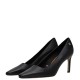 TOMMY HILFIGER</br>Γυναικείες Γόβες Μαύρο Leather Th Monogram Stilletto Heels FW0FW08993-BDS Tommy Hilfiger TOMMY HILFIGER</br>Γυναικείες Γόβες Μαύρο Leather Th Monogram Stilletto Heels FW0FW08993-BDS Tommy Hilfiger