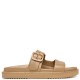 TOMMY HILFIGER</br>Tommy Hilfiger FW0FW09114-0HT Γυναικεία Σανδάλια Th Double Strap Sandal Pearlized Μπεζ  