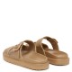 TOMMY HILFIGER</br>Tommy Hilfiger FW0FW09114-0HT Γυναικεία Σανδάλια Th Double Strap Sandal Pearlized Μπεζ  