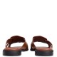 TOMMY HILFIGER</br>Tommy Hilfiger FW0FW09126-GP4 Γυναικεία Mules Coin Leather Sandal Ταμπά Δέρμα