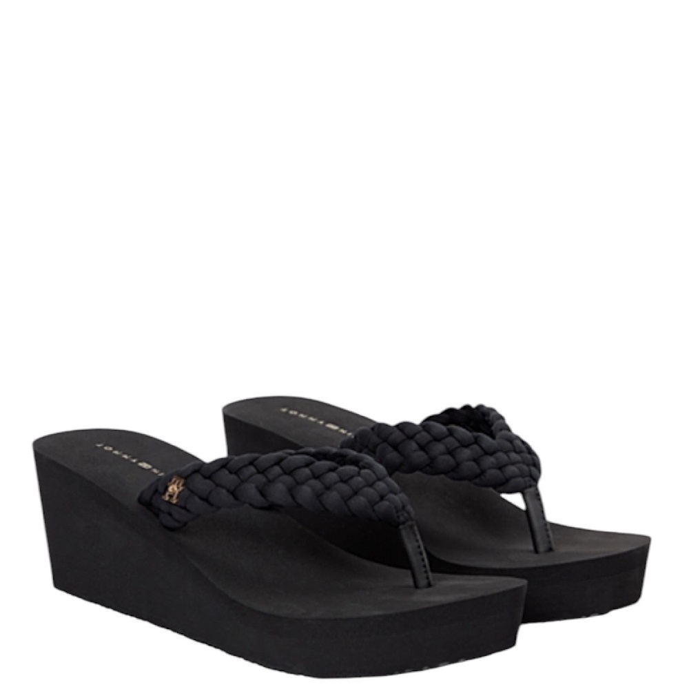 TOMMY HILFIGER</br>Tommy Hilfiger FW0FW09198-BDS Γυναικείες Σαγιονάρες Μαύρο Th Wedge Braided Summer Sandal TOMMY HILFIGER</br>Tommy Hilfiger FW0FW09198-BDS Γυναικείες Σαγιονάρες Μαύρο Th Wedge Braided Summer Sandal