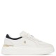 TOMMY HILFIGER</br>Tommy Hilfiger FW0FW09307-064 Γυναικεία Sneakers Εκρού/Μπλε Δέρμα Th Satin Platform