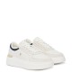 TOMMY HILFIGER</br>Tommy Hilfiger FW0FW09307-064 Γυναικεία Sneakers Εκρού/Μπλε Δέρμα Th Satin Platform