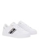 TOMMY HILFIGER</br>Tommy Hilfiger FW0FW09354-YBS Γυναικεία Sneakers Th Chic Cupsole Webbing Λευκό Δέρμα TOMMY HILFIGER</br>Tommy Hilfiger FW0FW09354-YBS Γυναικεία Sneakers Th Chic Cupsole Webbing Λευκό Δέρμα