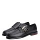 TOMMY HILFIGER</br>Tommy Hilfiger New York Label Leather Buckle Moc Toe Loafers FW0FW09536-BDS Γυναικεία Μοκασίνια Μαύρο Δέρμα TOMMY HILFIGER</br>Tommy Hilfiger New York Label Leather Buckle Moc Toe Loafers FW0FW09536-BDS Γυναικεία Μοκασίνια Μαύρο Δέρμα