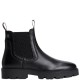 TOMMY HILFIGER</br>Tommy Hilfiger Leather Th Monogram Panel Chelsea Boots FW0FW09562-BDS Γυναικεία Μποτάκια Μαύρο Δέρμα TOMMY HILFIGER</br>Tommy Hilfiger Leather Th Monogram Panel Chelsea Boots FW0FW09562-BDS Γυναικεία Μποτάκια Μαύρο Δέρμα