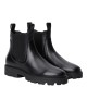 TOMMY HILFIGER</br>Tommy Hilfiger Leather Th Monogram Panel Chelsea Boots FW0FW09562-BDS Γυναικεία Μποτάκια Μαύρο Δέρμα TOMMY HILFIGER</br>Tommy Hilfiger Leather Th Monogram Panel Chelsea Boots FW0FW09562-BDS Γυναικεία Μποτάκια Μαύρο Δέρμα