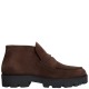 TOMMY HILFIGER</br>Tommy Hilfiger Th Monogram Suede Penny Loafer Boots FW0FW09680-GUG Γυναικεία Μποτάκια Καφέ Suede TOMMY HILFIGER</br>Tommy Hilfiger Th Monogram Suede Penny Loafer Boots FW0FW09680-GUG Γυναικεία Μποτάκια Καφέ Suede