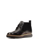 CLARKS</br>Ανδρικά Μποτάκια Μαύρο Δέρμα FAIRFORD MID Clarks