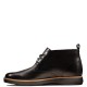 CLARKS</br>Ανδρικά Μποτάκια Μαύρο Δέρμα FAIRFORD MID Clarks