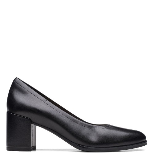 Γυναικείες Γόβες Μαύρο Δέρμα FREVA55 COURT Clarks