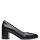 CLARKS</br>Γυναικείες Γόβες Μαύρο Δέρμα FREVA55 COURT Clarks CLARKS</br>Γυναικείες Γόβες Μαύρο Δέρμα FREVA55 COURT Clarks