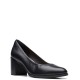 CLARKS</br>Γυναικείες Γόβες Μαύρο Δέρμα FREVA55 COURT Clarks CLARKS</br>Γυναικείες Γόβες Μαύρο Δέρμα FREVA55 COURT Clarks
