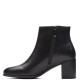CLARKS</br>Γυναικεία Μποτάκια Μαύρο Δέρμα FREVA55 ZIP Clarks CLARKS</br>Γυναικεία Μποτάκια Μαύρο Δέρμα FREVA55 ZIP Clarks