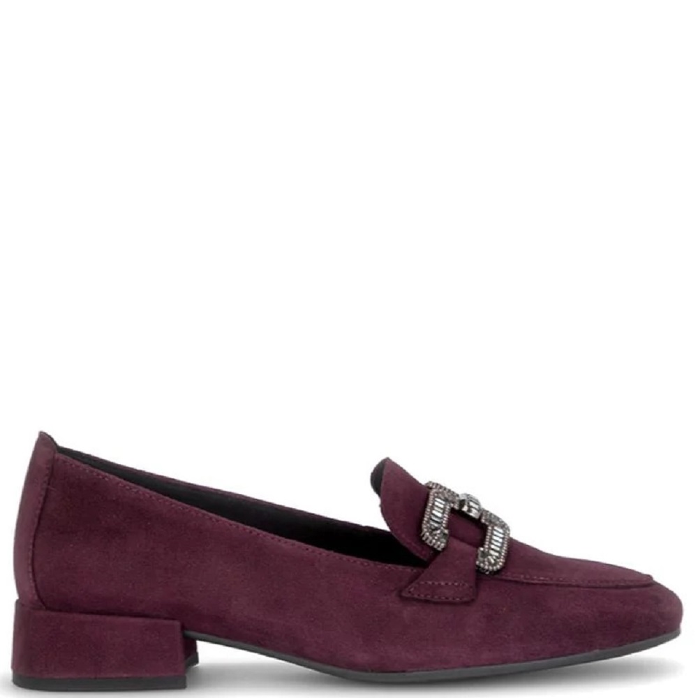 GABOR</br>Gabor 4002.02.004 Γυναικεία Loafers Μπορντό Suede Δέρμα GABOR</br>Gabor 4002.02.004 Γυναικεία Loafers Μπορντό Suede Δέρμα