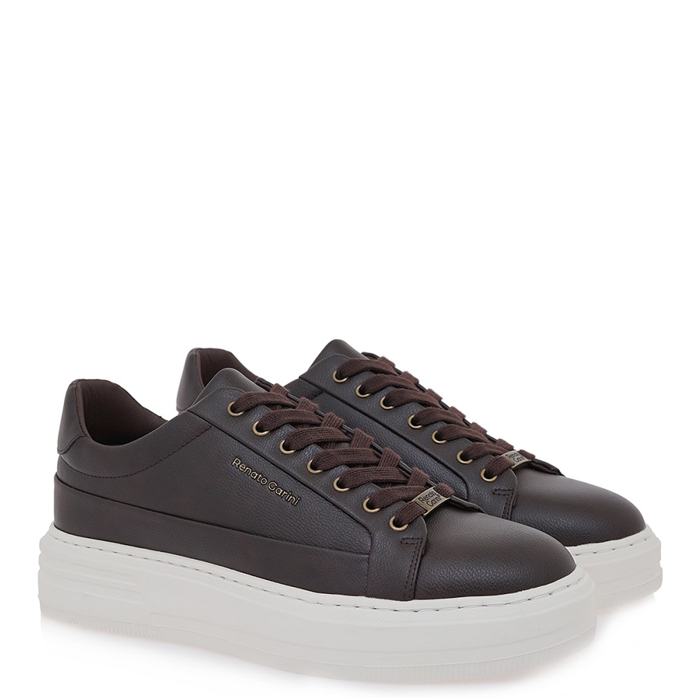 RENATO GARINI</br>Renato Garini GARDA-684 Ανδρικά Sneakers Καφέ/Κονιάκ/Off White
