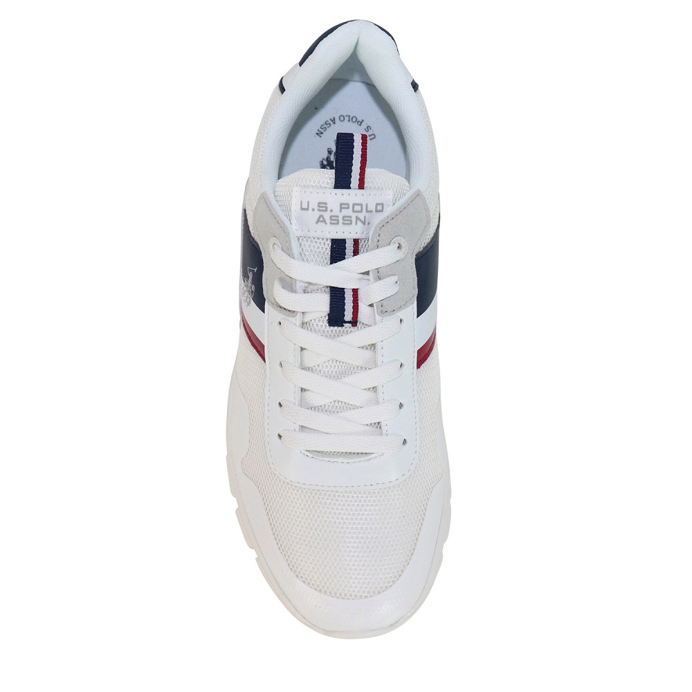 U.S. POLO ASSN.</br>Ανδρικά Sneakers Λευκό/Κόκκινο/Μπλε GARY001B-BWR U.S. Polo Assn. U.S. POLO ASSN.</br>Ανδρικά Sneakers Λευκό/Κόκκινο/Μπλε GARY001B-BWR U.S. Polo Assn.
