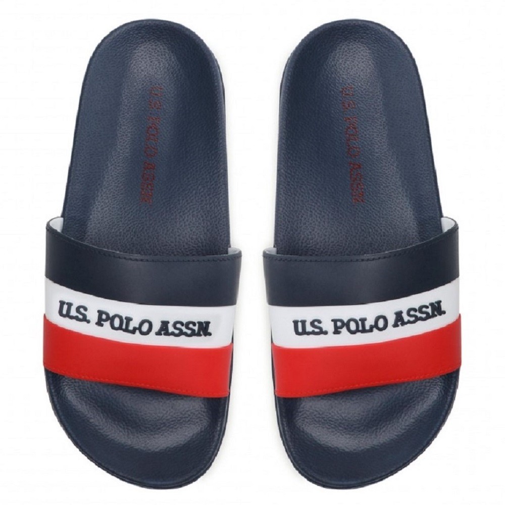 U.S. POLO ASSN.</br>Ανδρικές Σαγιονάρες Μπλε GAVIO002 FLAG-DBL U.S. Polo Assn.