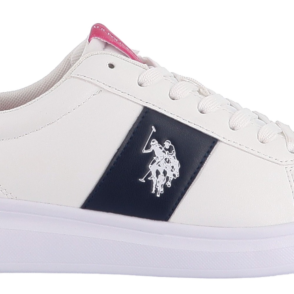 U.S. POLO ASSN.</br>U.S. Polo Assn. GEORGE002B-BWR Ανδρικά Sneakers Λευκό/Μπλε/Κόκκινο