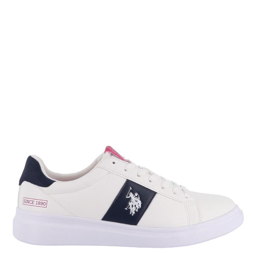 U.S. POLO ASSN.</br>U.S. Polo Assn. GEORGE002B-BWR Ανδρικά Sneakers Λευκό/Μπλε/Κόκκινο