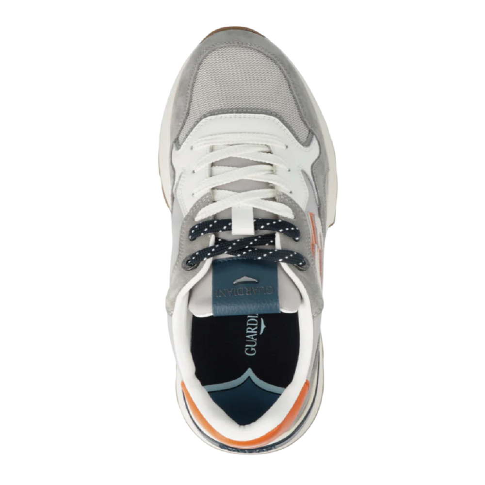 GUARDIANI</br>Guardiani GM61030A-976 LEVANTE SPORT Ανδρικά Sneakers Γκρι/Πορτοκαλί GUARDIANI</br>Guardiani GM61030A-976 LEVANTE SPORT Ανδρικά Sneakers Γκρι/Πορτοκαλί