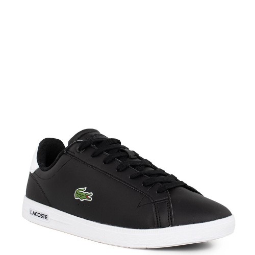 Ανδρικά Sneakers Μαύρο/Λευκό Δέρμα GRADUATE PRO 222 1 SMA 744SMA0014312 Lacoste Ανδρικά Sneakers Μαύρο/Λευκό Δέρμα GRADUATE PRO 222 1 SMA 744SMA0014312 Lacoste