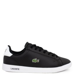 Ανδρικά Sneakers Μαύρο/Λευκό Δέρμα GRADUATE PRO 222 1 SMA 744SMA0014312 Lacoste