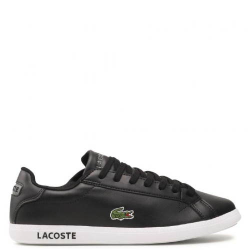 Ανδρικά Sneakers Μαύρο Δέρμα GRADUATE BL21 1 SMA 7-41SMA0012312 Lacoste Ανδρικά Sneakers Μαύρο Δέρμα GRADUATE BL21 1 SMA 7-41SMA0012312 Lacoste