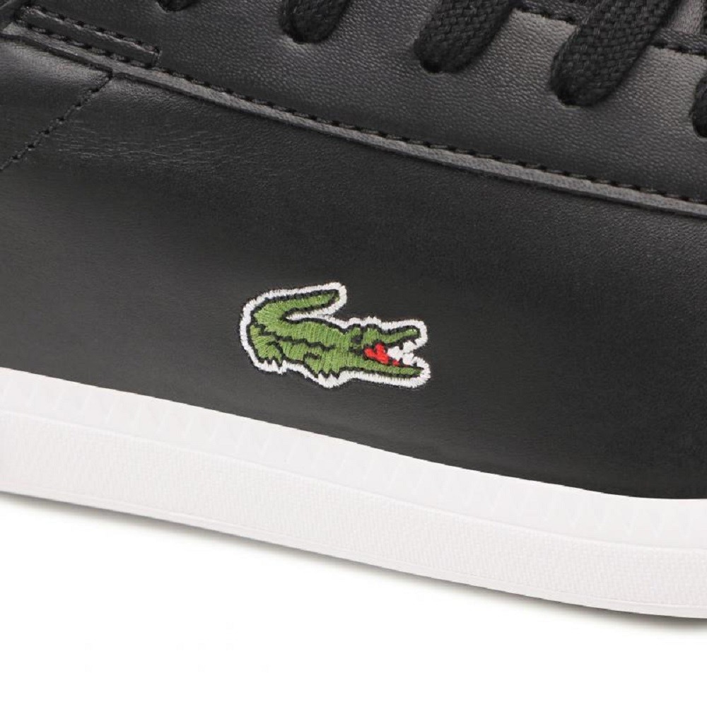 LACOSTE</br>Ανδρικά Sneakers Μαύρο Δέρμα GRADUATE BL21 1 SMA 7-41SMA0012312 Lacoste LACOSTE</br>Ανδρικά Sneakers Μαύρο Δέρμα GRADUATE BL21 1 SMA 7-41SMA0012312 Lacoste